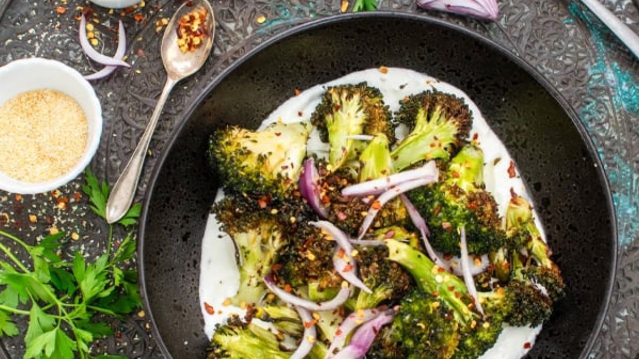 Ridiculously Good Air Fryer Broccoli