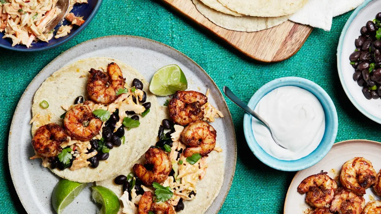 Chipotle Orange Shrimp with Cilantro Rice